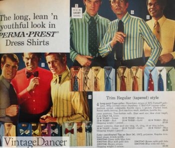 1970 men's dress shirts