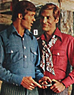 1970 mens scarf tie
