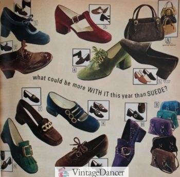 70s style womens shoes
