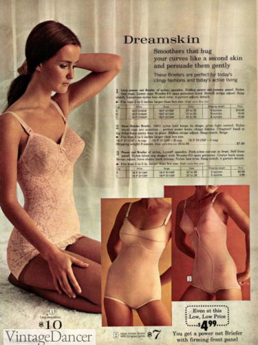 1970s lingerie All-in-one leotards