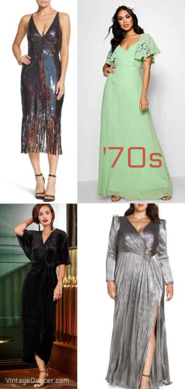 70s Prom, Formal, Evening, Party Dresses