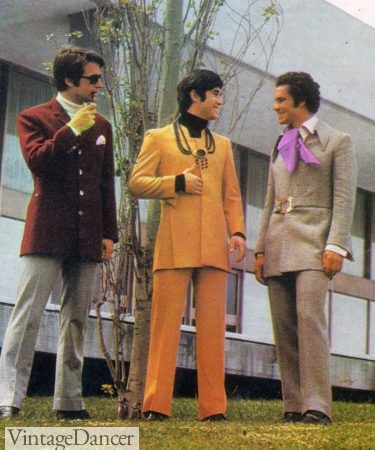 1970s Men's Suits History Sport Coats  Tuxedos