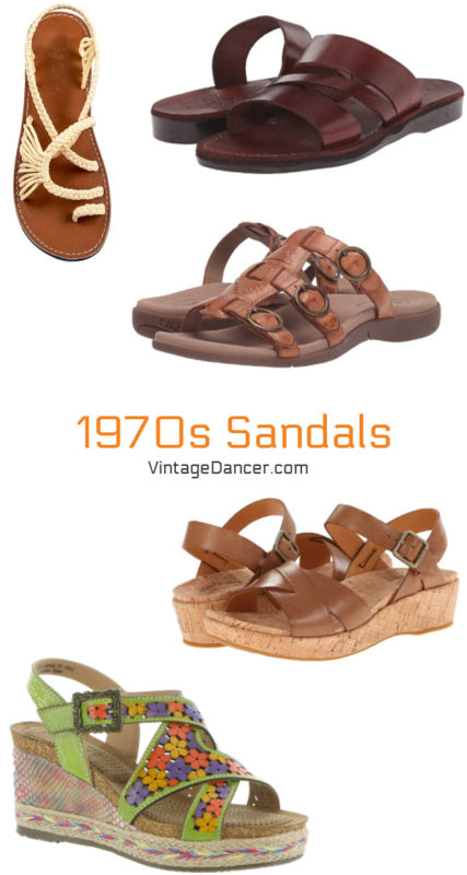'70s style sandals