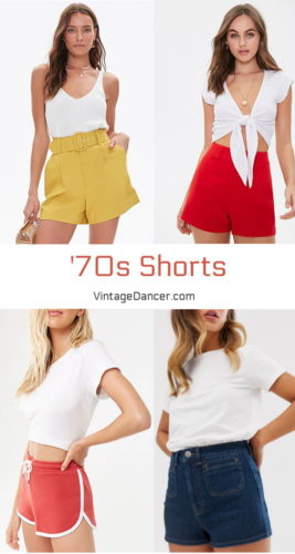 Shop 1970s style shorts and rompers