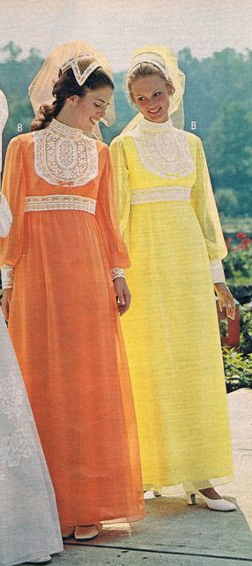 1970s formal dress