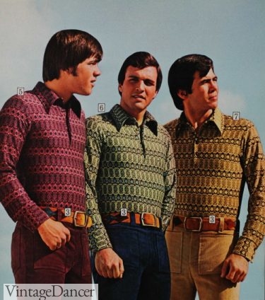 1972 men long sleeve shirts