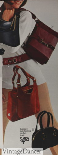 1970s purse handbags shoulderbags