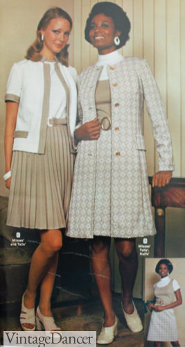 1973 office clothes for women