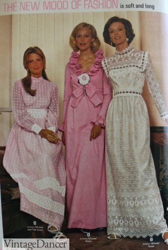 1970s bridesmaid dresses 1973