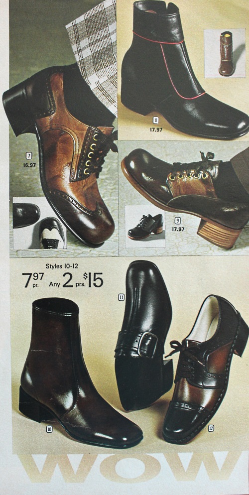 60s Mens Shoes 70s Mens Shoes Platforms Boots