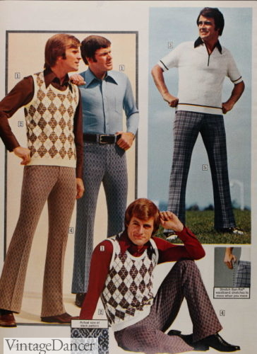 1973 men's sweater vests