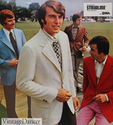 1974 primary color blazers 1970s Ivy League fashion