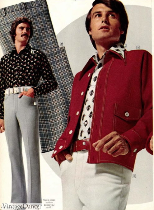 1970s Men's Fashion: Disco, Soul, Hippie