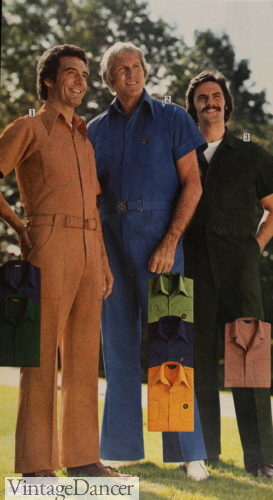 1975 men's jumpsuits coveralls