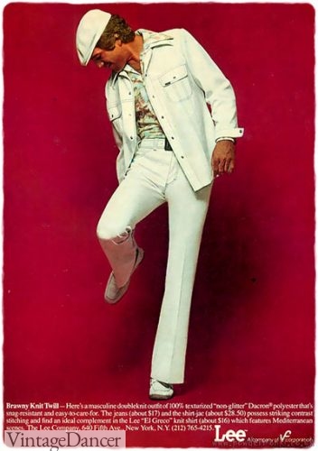 1975 white leisure suit