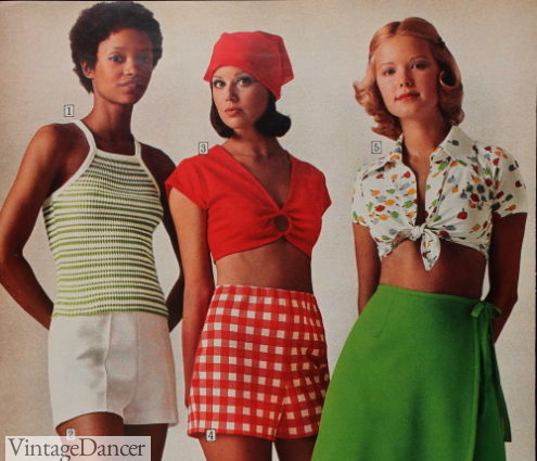 1970s Shirts, Tops, Blouses, T-Shirt Styles | History