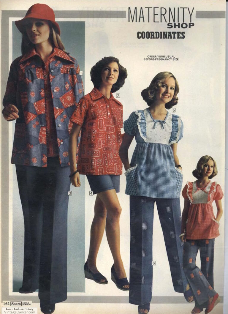 Vintage Maternity Clothes History 1920s1960s