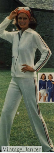 70s workout clothes women 1979 tracksuit