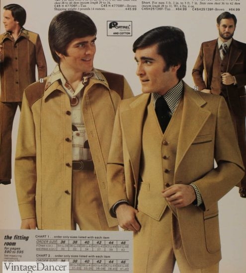 1970s Men's Suits History | Sport Coats & Tuxedos