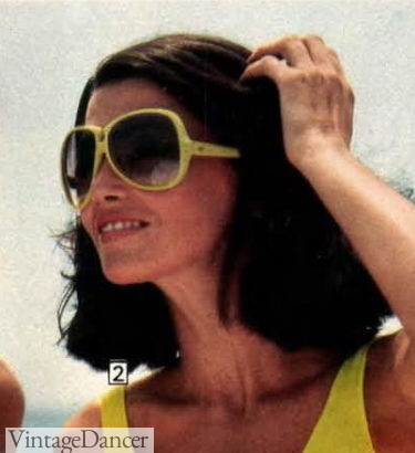 1977 yellow sunglasses 1970s sunglasses