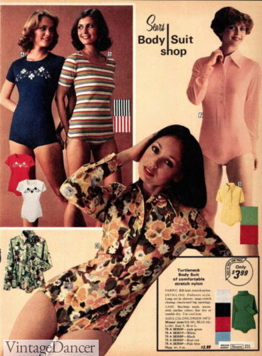 1977 bodysuits and leotards gym clothes dancewear