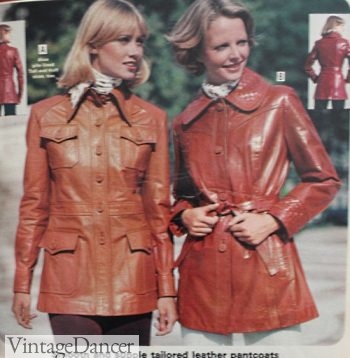 70s leather jackets for women