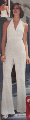 1970s white jumpsuit