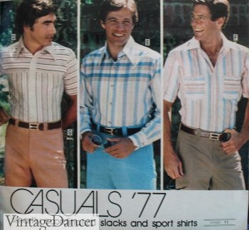 1977 mens plaid western shirts