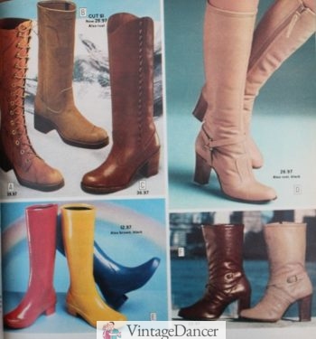 tall granny boots