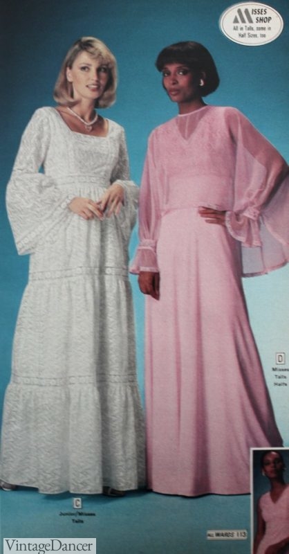 1970s evening wear