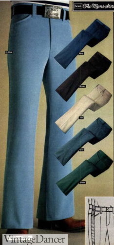 1978 brushed denim pants