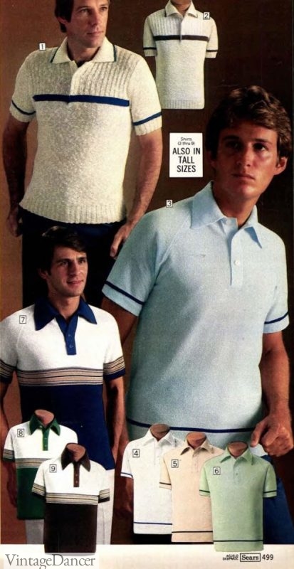 1970s Men's Shirt Styles - Vintage 70s Shirts for Guys