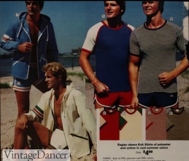 1978 cabana jackets and raglan T-shirts