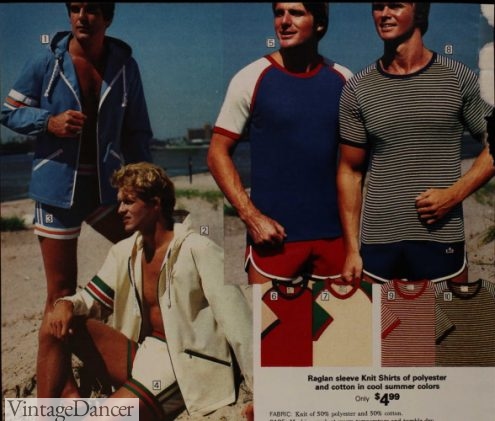 Retro Men's Swim Trunks - 1960s, 1970s, 1980s History