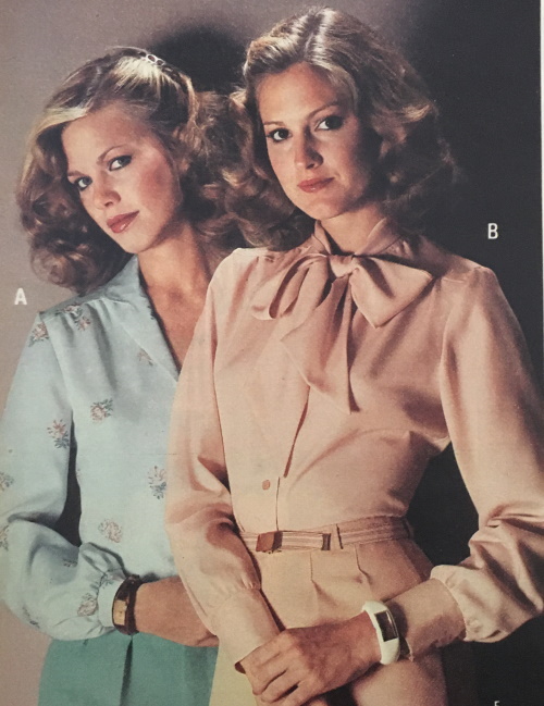 1970s Shirts, Tops, Blouses, T-Shirt Styles