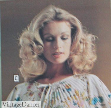 1979 long bouncy curls