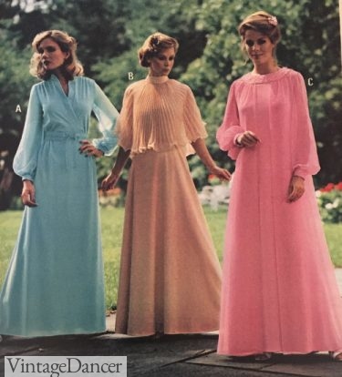 70's evening dresses sale