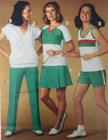 70s tennis outfits women 1979 tennis and sport outfits