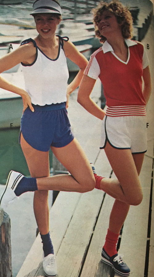 70s Workout Clothes 80s Tracksuits, Running Shorts, Leotards