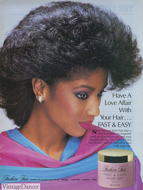 1980s makeup Blush extends up the cheekbone, 80s black makeup