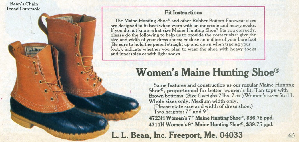 1980 LL Bean "Maine Hinting Boots aka Duck Boos