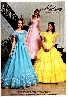 retro dresses 1980's