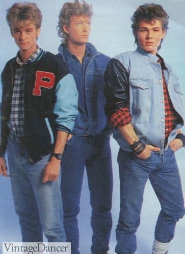 80s Men s Fashion Clothing for Guys