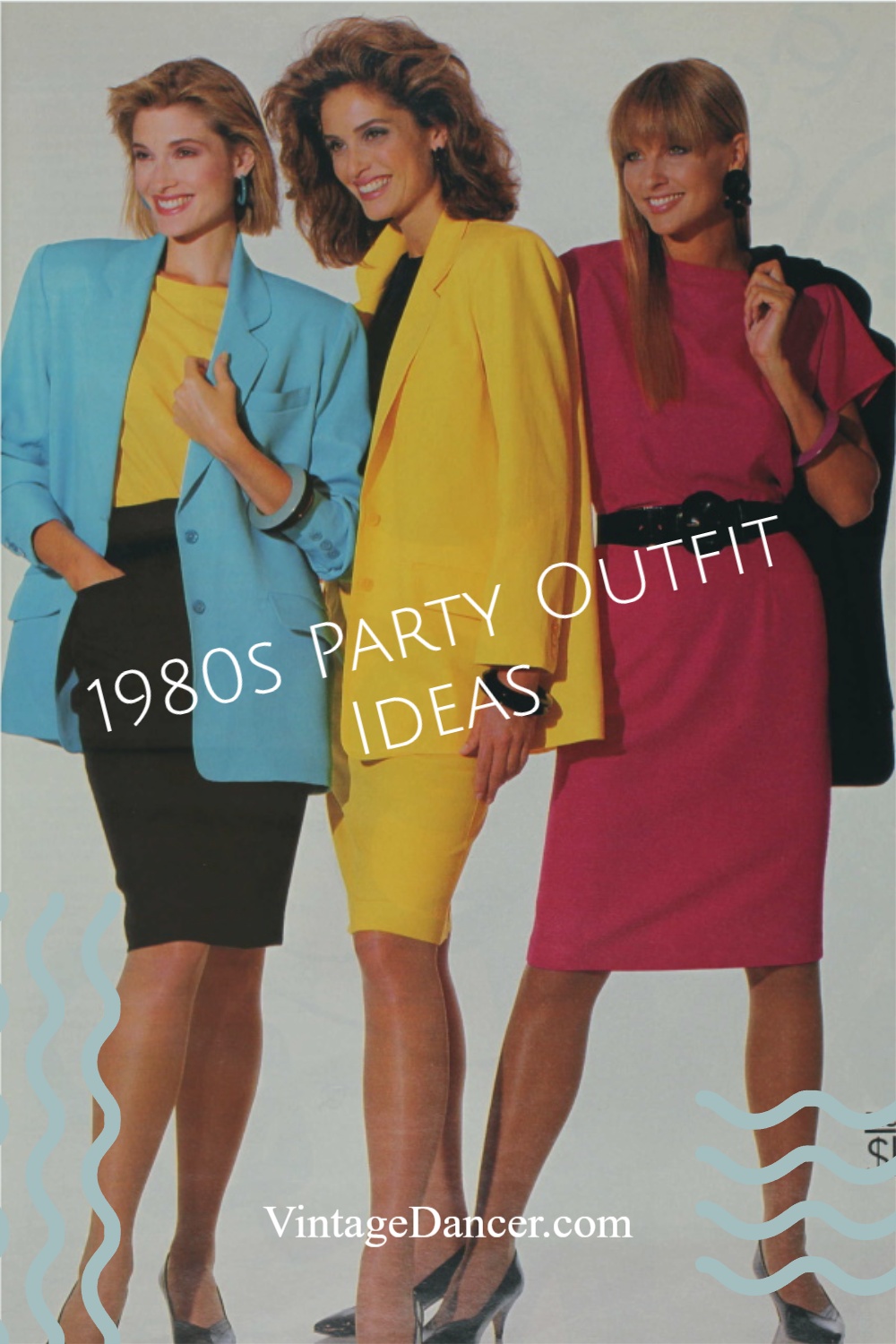 1980s Party Outfit Ideas for Girls, Guys and Couples