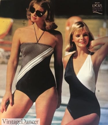 8-s swimsuits black and white