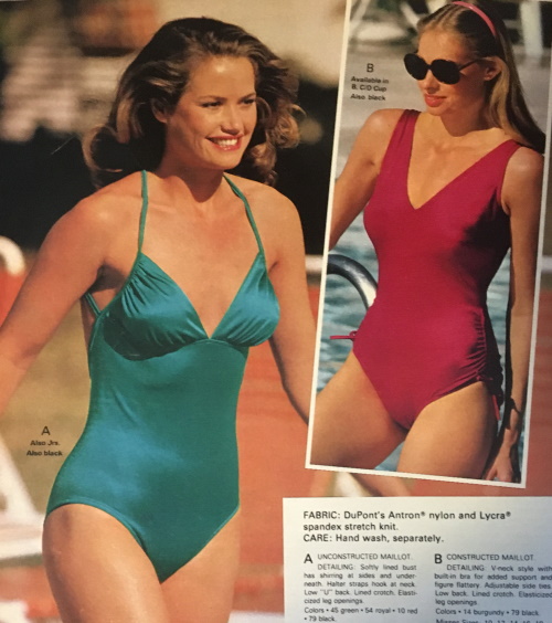 80s Swimsuits 90s Bathing Suits Bikini Swimwear