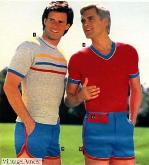 Men's Retro Workout Clothes 70s, 80s, 90s| Tracksuits, Sweatshirts