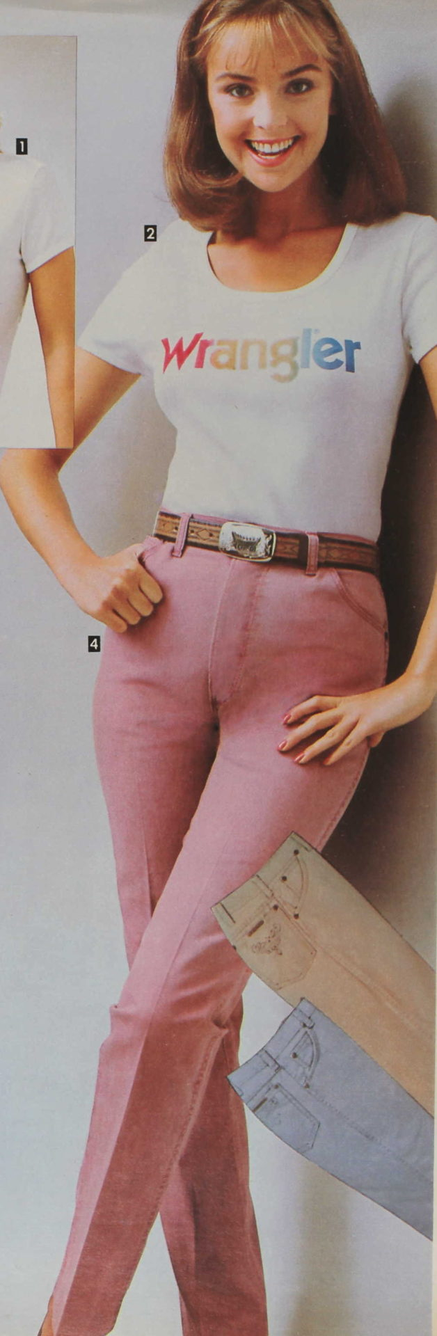 pink wrangler jeans