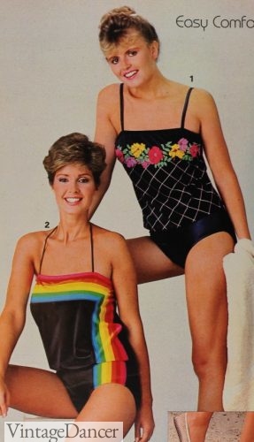 1980s swimsuits bathing suits 80s 1984