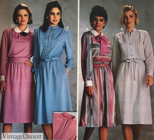 80s Dress Styles | Casual to Formal 1980s Dress Fashions